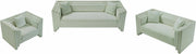 Everett 67" Chenille Fabric Upholstered Loveseat in Mint - 44068Mint-L