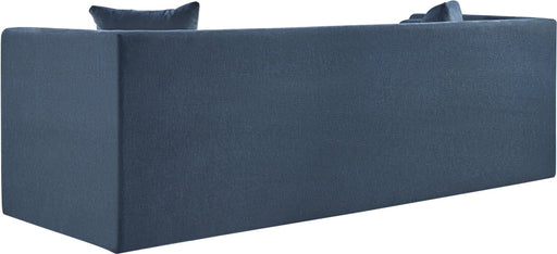 Everett 88.5" Chenille Fabric Upholstered Sofa in Light Blue - 44068LtBlu-S