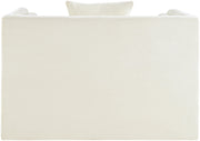 Everett Chenille Fabric Upholstered Chair in Cream - 44068Cream-C