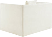 Everett Chenille Fabric Upholstered Chair in Cream - 44068Cream-C