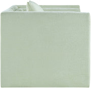 Everett Chenille Fabric Upholstered Chair in Mint - 44068Mint-C