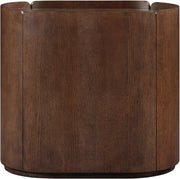 Everett Oak Veneer Night Stand in Brown - 703Brown-NS