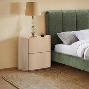 Everett Oak Veneer Night Stand in Natural - 703Natural-NS