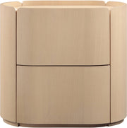 Everett Oak Veneer Night Stand in Natural - 703Natural-NS