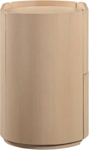 Everett Oak Veneer Night Stand in Natural - 703Natural-NS