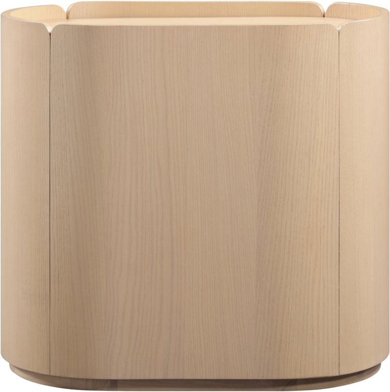 Everett Oak Veneer Night Stand in Natural - 703Natural-NS