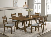 Everly Brown Dining Set - Gate FurnitureDining Room Set
