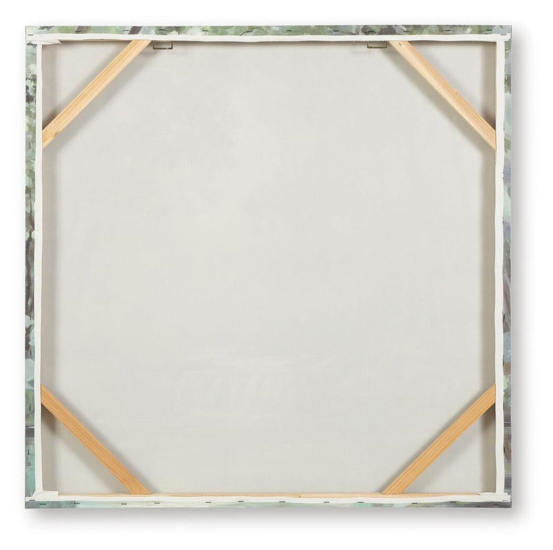 Evermaddick Green/Gray/White Wall Art - A8000455