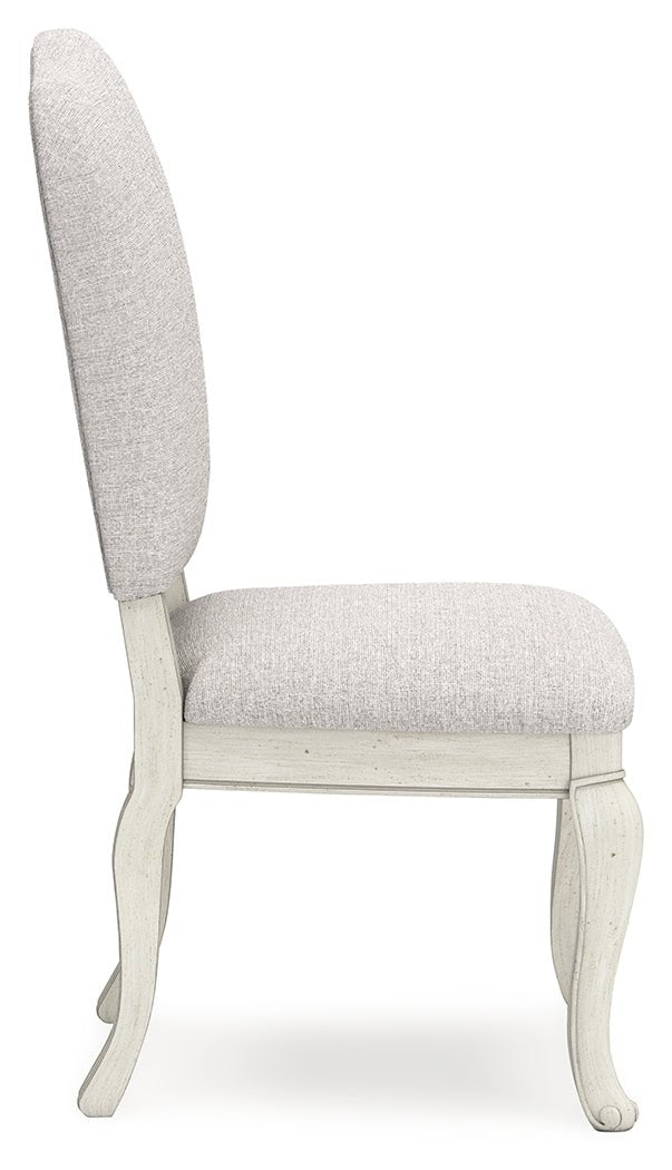 [EXCLUSIVE] Arlendyne Antique White Dining Table and 8 Chairs with Server - Gate FurnitureDining Room Set