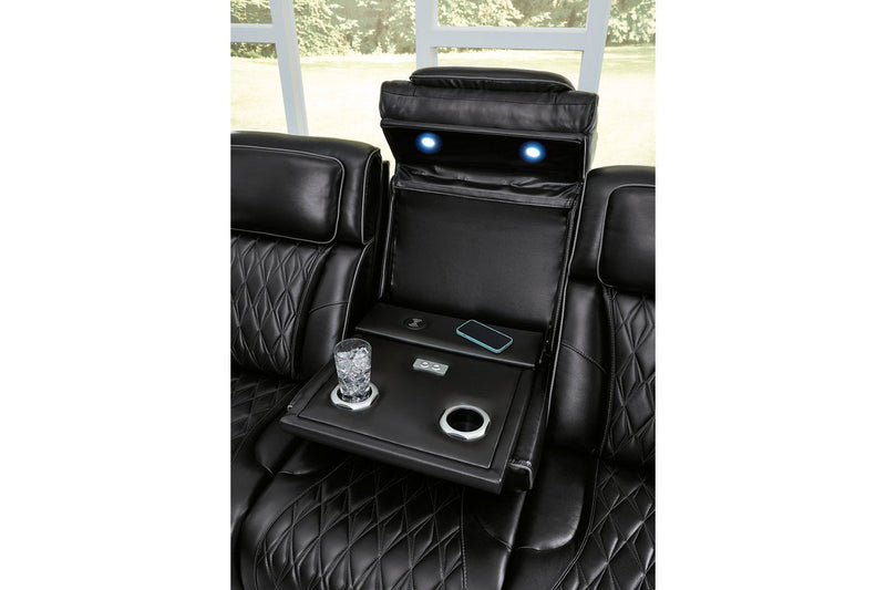 [EXCLUSIVE] Boyington Black Power Reclining Living Room Set - Gate FurniturePower Reclining Living Room Set