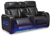 [EXCLUSIVE] Boyington Sofa, Loveseat and Recliner in Black - Gate FurniturePower Reclining Living Room Set