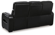 [EXCLUSIVE] Boyington Sofa, Loveseat and Recliner in Black - Gate FurniturePower Reclining Living Room Set