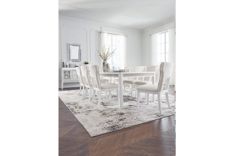 [EXCLUSIVE] Chalanna Dining Table and 8 Chairs - Gate FurnitureDining Room Set