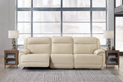 [EXCLUSIVE] Double Deal Almond 3 - Piece Power Reclining Sofa Sectional - Gate FurniturePower Reclining Sofa
