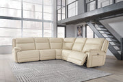 [EXCLUSIVE] Double Deal Almond 5 - Piece Power Reclining Sectional - Gate FurniturePower Reclining Sectional