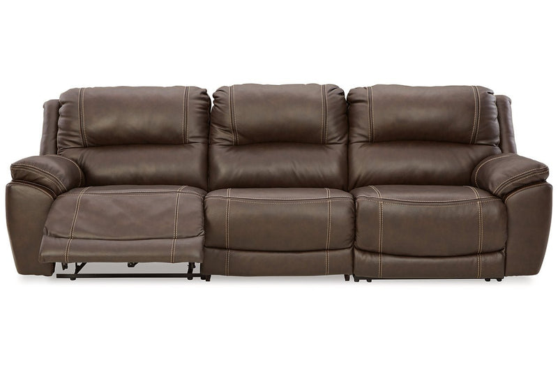[EXCLUSIVE] Dunleith Chocolate 3 - Piece Power Reclining Sofa - Gate FurniturePower Reclining Sofa