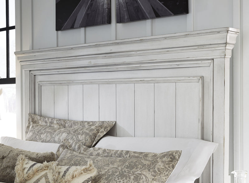[EXCLUSIVE] Kanwyn Whitewash Panel Bedroom Set - Gate FurnitureBedroom Set