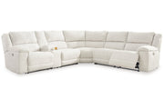 [EXCLUSIVE] Keensburg Linen 3 - Piece Power Reclining Sectional - Gate FurniturePower Reclining Sectional