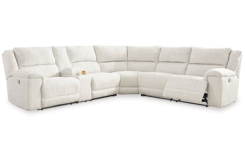 [EXCLUSIVE] Keensburg Linen 3 - Piece Power Reclining Sectional - Gate FurniturePower Reclining Sectional