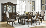 [EXCLUSIVE] Maylee Dark Brown Dining Table and 6 Chairs - Gate FurnitureDining Room Set