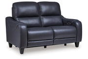 [EXCLUSIVE] Mercomatic Ocean Power Reclining Sofa and Loveseat - Gate FurnitureLiving Room Set