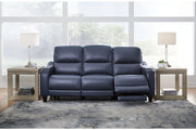 [EXCLUSIVE] Mercomatic Ocean Power Reclining Sofa and Loveseat - Gate FurnitureLiving Room Set