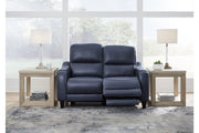 [EXCLUSIVE] Mercomatic Ocean Power Reclining Sofa and Loveseat - Gate FurnitureLiving Room Set