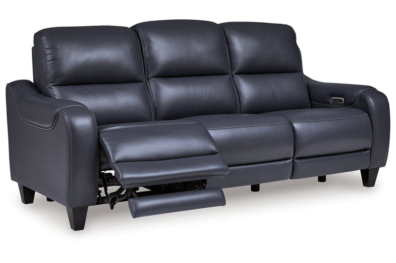 [EXCLUSIVE] Mercomatic Ocean Power Reclining Sofa and Loveseat - Gate FurnitureLiving Room Set
