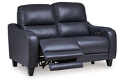 [EXCLUSIVE] Mercomatic Ocean Power Reclining Sofa and Loveseat - Gate FurnitureLiving Room Set