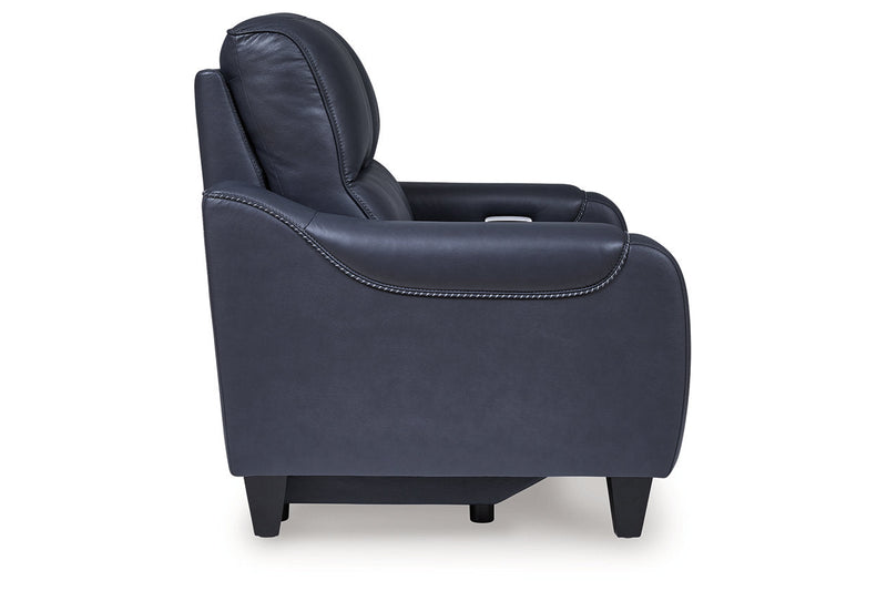 [EXCLUSIVE] Mercomatic Ocean Power Reclining Sofa and Loveseat - Gate FurnitureLiving Room Set