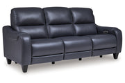 [EXCLUSIVE] Mercomatic Ocean Power Reclining Sofa and Loveseat - Gate FurnitureLiving Room Set