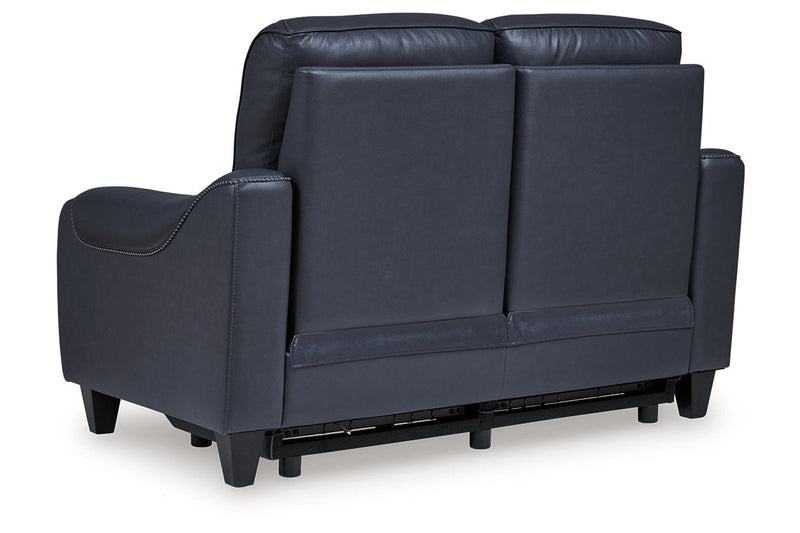 [EXCLUSIVE] Mercomatic Ocean Power Reclining Sofa and Loveseat - Gate FurnitureLiving Room Set