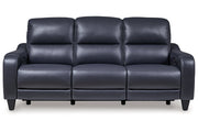 [EXCLUSIVE] Mercomatic Ocean Power Reclining Sofa and Loveseat - Gate FurnitureLiving Room Set