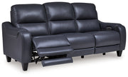 [EXCLUSIVE] Mercomatic Ocean Power Reclining Sofa, Loveseat and Recliner - Gate FurnitureLiving Room Set