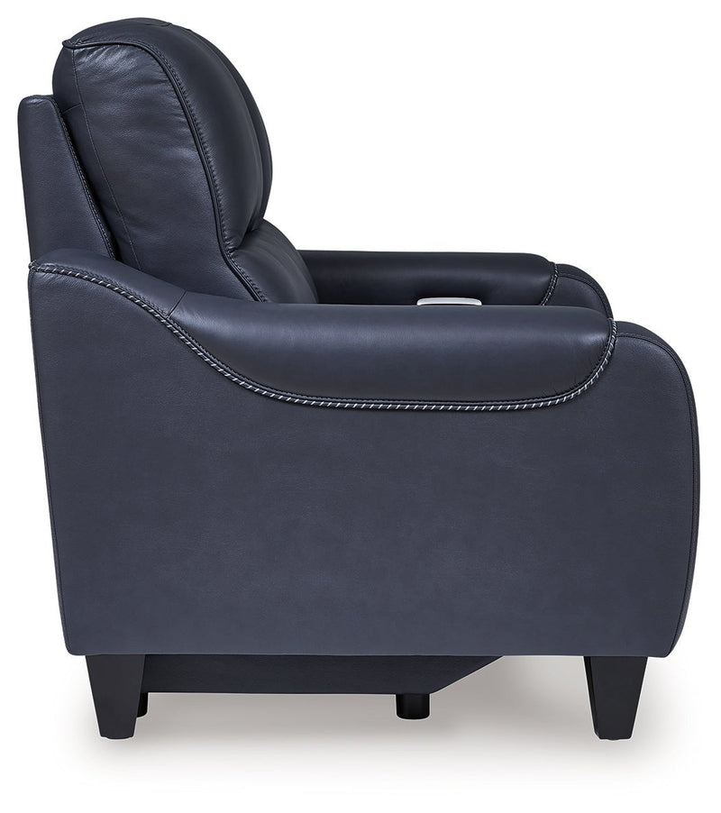 [EXCLUSIVE] Mercomatic Ocean Power Reclining Sofa, Loveseat and Recliner - Gate FurnitureLiving Room Set