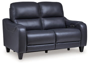 [EXCLUSIVE] Mercomatic Ocean Power Reclining Sofa, Loveseat and Recliner - Gate FurnitureLiving Room Set