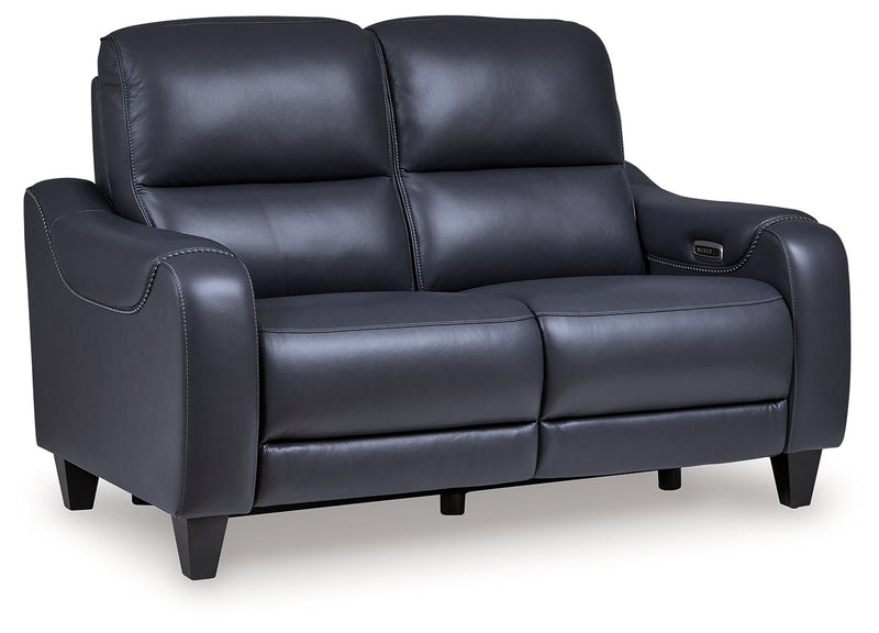 [EXCLUSIVE] Mercomatic Ocean Power Reclining Sofa, Loveseat and Recliner - Gate FurnitureLiving Room Set