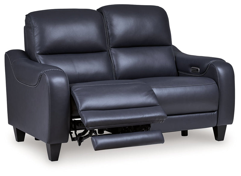 [EXCLUSIVE] Mercomatic Ocean Power Reclining Sofa, Loveseat and Recliner - Gate FurnitureLiving Room Set
