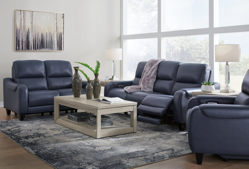 [EXCLUSIVE] Mercomatic Ocean Power Reclining Sofa, Loveseat and Recliner - Gate FurnitureLiving Room Set