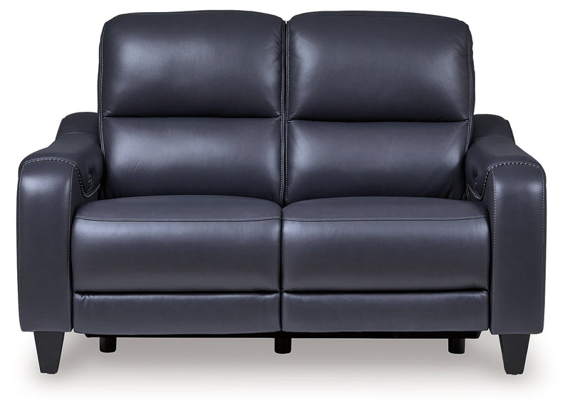 [EXCLUSIVE] Mercomatic Ocean Power Reclining Sofa, Loveseat and Recliner - Gate FurnitureLiving Room Set