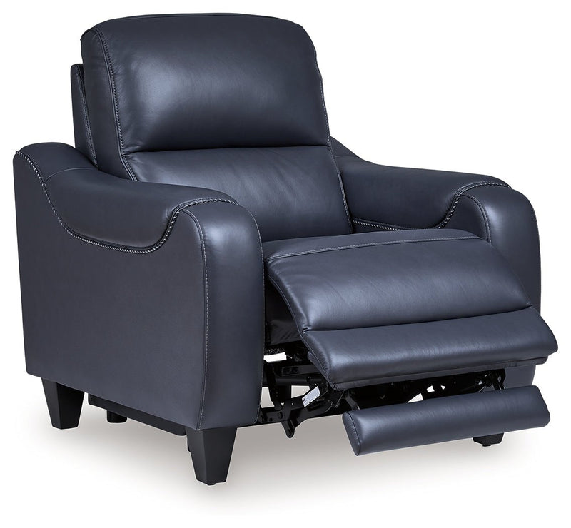 [EXCLUSIVE] Mercomatic Ocean Power Reclining Sofa, Loveseat and Recliner - Gate FurnitureLiving Room Set