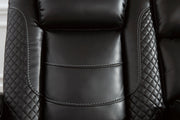 [EXCLUSIVE] Party Time Midnight Power Reclining Living Room Set - Gate FurniturePower Reclining Living Room Set
