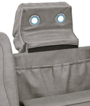 [EXCLUSIVE] The Man - Den Gray Power Reclining Living Room Set - Gate FurnitureLiving Room Set