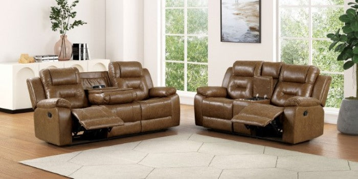 Ezekius Brown Loveseat - FM6011BR-LV-M