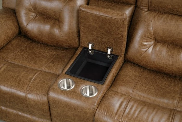 Ezekius Brown Loveseat - FM6011BR-LV-M