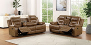 Ezekius Brown Sofa - FM6011BR-SF-M