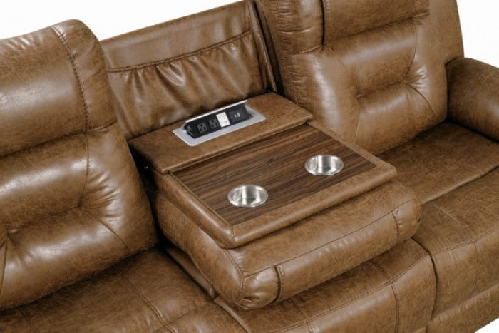 Ezekius Brown Sofa - FM6011BR-SF-M