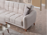 Fabia 3-pieces (Sofa & Loveseat & Chair) Livingroom in Anthracite - 200-ELIF-FAB-A411-321