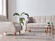 Fabia 3-pieces (Sofa & Loveseat & Chair) Livingroom in Anthracite - 200-ELIF-FAB-A411-321
