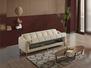 Fabia 3-pieces (Sofa & Loveseat & Chair) Livingroom in Anthracite - 200-ELIF-FAB-A411-321